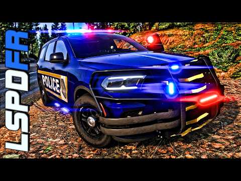 Playing GTA 5 As A POLICE OFFICER Sheriff PD Monday| Ep 23|| GTA 5 Lspdfr Mod| 4K