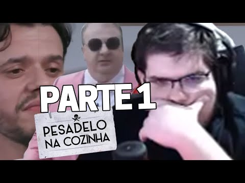 CASIMIRO REAGE A PESADELO NA COZINHA: ESTRELA DE ROMA (PARTE 1) | Cortes do Casimito
