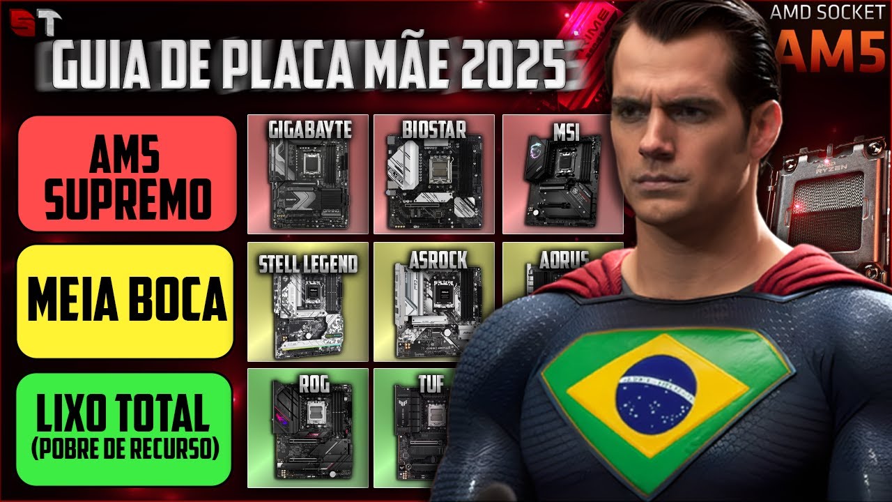 Rankeando: Melhores e Piores Placas Mãe AM5 - Guia Completo