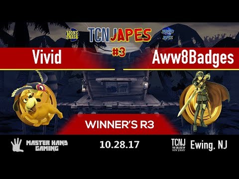 TCNJapes 3 - Vivid (Bayo, Duck Hunt) vs. Aww8Badges (Luigi, Lucina) - Winner's R3