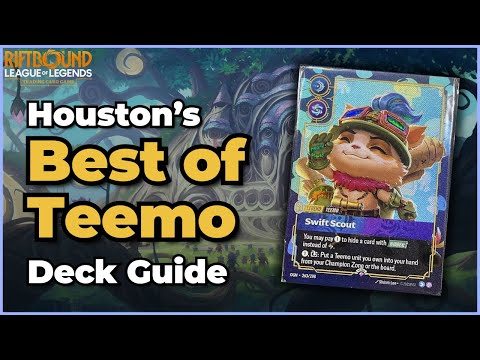 Complete Teemo Deck Guide (Riftbound) | #1 Teemo at the Houston Regional Qualifier