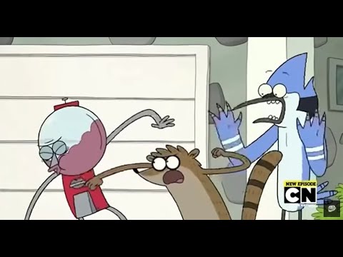 Rigby Punches Benson