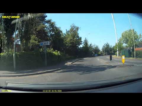 Cyclist in wrong lane undertakes from behind and shouts