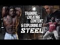 Visiting STEEL Supps HQ | Making Content, Training, & Hang Out + Warehouse Tour