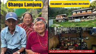 Lamjung लमजुङ  Bhangu \\Bima Kumari Dura Village's Home\\ Turlungkot\\ Mama-Banja\\ Rural Life