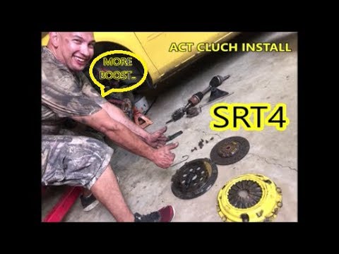 SRT4 ACT CLUTCH INSTALL