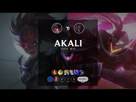 Akali Mid vs Lucian - EUW Master Patch 12.9