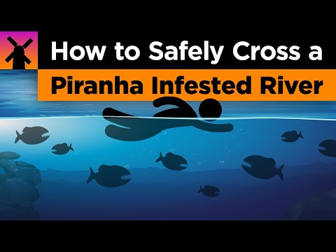 How to Safely Cross a Piranha Infested River