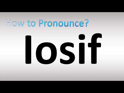 How to Pronounce Iosif