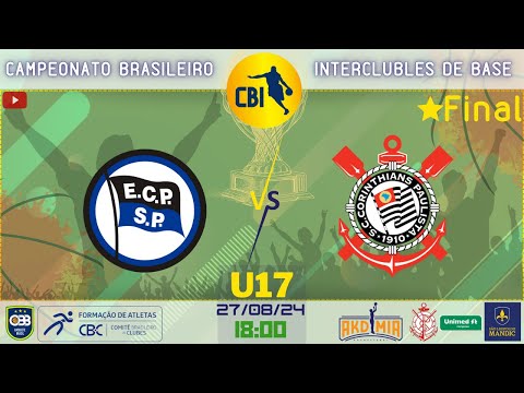 Pinheiros (SP) X Corinthians (SP) - CBI - FINAL - Sub 17 Basquetebol Masculino - 2024