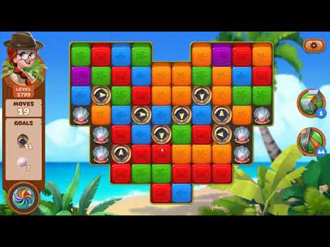 Lost Island Blast Adventure Level 1799 NO BOOSTERS - A S GAMING