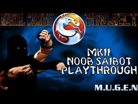 Mortal Kombat Project 4.1 Season 2 Final: MKII Noob Saibot Playthrough (MUGEN) (1080p 60fps)
