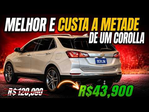 5 CARROS QUE TODO BRASILEIRO IGNORA, MAS QUE  HUMILHAM OS CONCORRENTES | TODOS ABAIXO DA FIPE