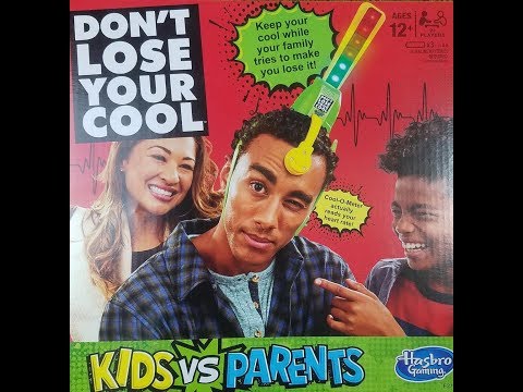 Don't Lose Your Cool Board Game (2017, Hasbro) -- What's Inside