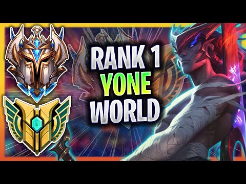 RANK 1 YONE IN THE WORLD! | RANK 1 YONE MID GAMEPLAY | RANK 1 YONE GUIDE