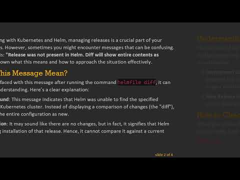 Understanding helmfile diff and Its Implications for Your Kubernetes Releases