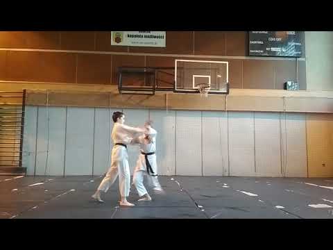Egzamin Dzieci 2 Kyu - Julia Kuś (Yokomen Uchi Jiyu Waza)