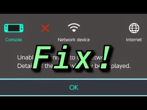 Nintendo Switch ERROR CODE won’t connect to WiFi / Internet Connection HOW TO FIX!