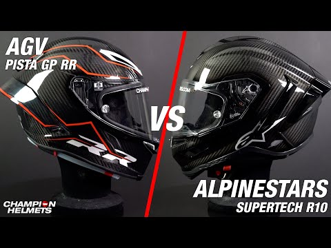 AGV Pista GP RR vs Alpinestars Supertech R10 - Which one is Superior?