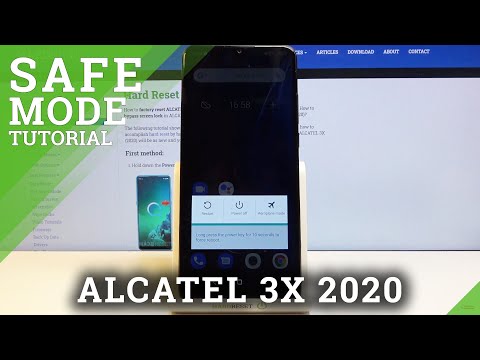 How to Enable Safe Mode in Alcatel 3X 2020 – Run Your Smartphone in Safe Mode