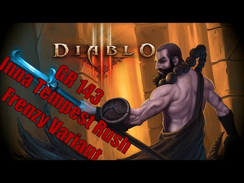 Diablo 3 Season 24 - Tempest Rush Inna Monk GR 143 (1950 para, solo-play only)