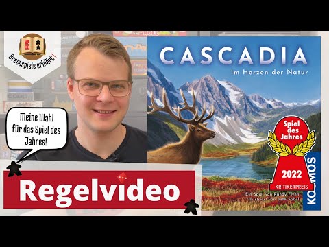 Cascadia sofort lernen [Regelerklärung - Aufbau - Anleitung]