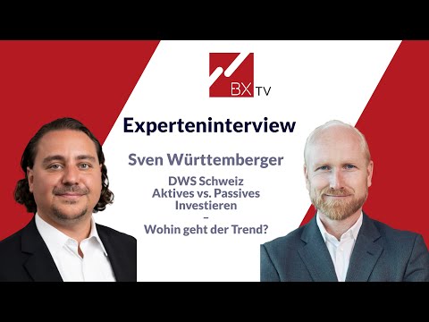 DWS Schweiz: Aktives vs. Passives Investieren – wohin geht der Trend? | BX Swiss TV