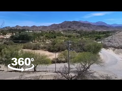Vídeo 360 na trilha Mirador Norte em Cachi, Salta, Argentina.