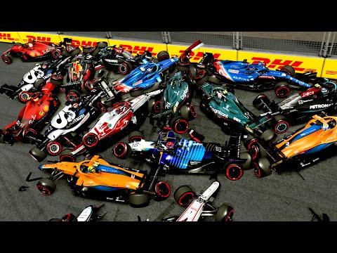 SURVIVE THE NO GRIP MOD & EXTREME HARDCORE DAMAGE MOD! 20 DNFs! | F1 2021