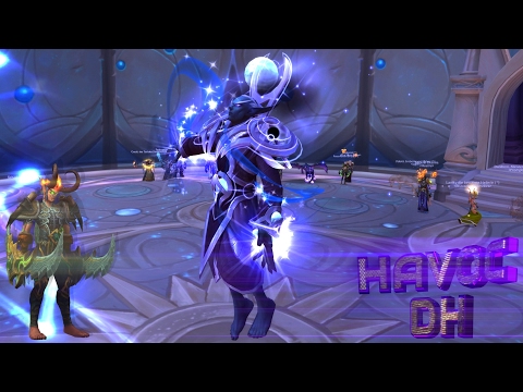WoW Havoc Demonhunter in Legion Bosskill "Star Augur Etraeus" - "Nighthold" Raid LFR DPS PoV (2160p)
