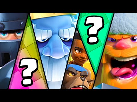 We made an All Legendary Deck in Clash Royale!