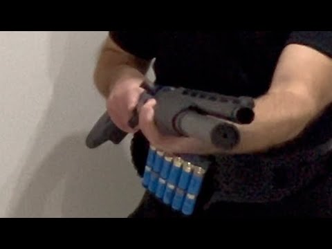 12 shells loaded , strzelba , shotgun #quadload #beretta #drill
