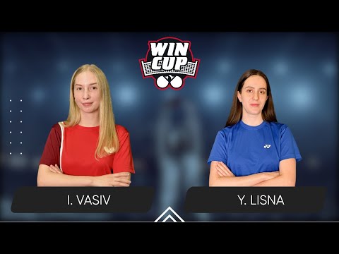 15:45 Iryna Vasiv - Yaroslava Lisna 08.11.2025 WINCUP Women Professional. TABLE 2