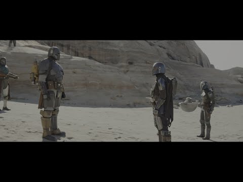 Mando take Bo-Katan to Mandalorian hideout - The Mandalorian Season Three (2023)
