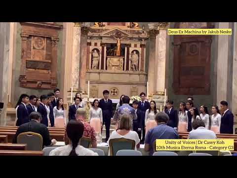 DEUS EX MACHINA by Jakub Neske | Unity of Voices Chamber Choir | Dr Casey Broadway Koh