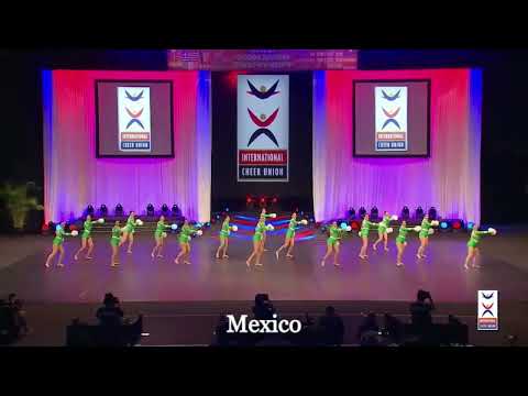 ICU Worlds 2022 Pom – Team Mexico