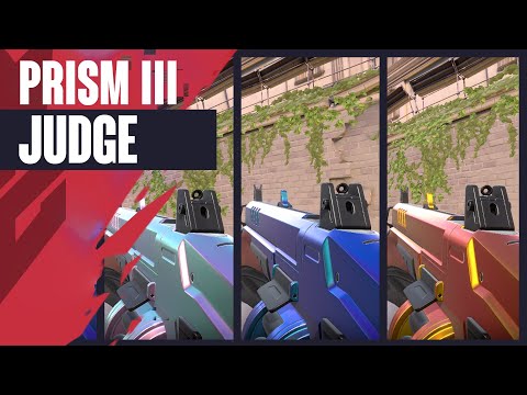Prism 3 Judge Skin Showcase - Valorant Battlepass Skins