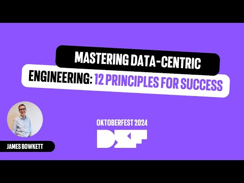 Mastering Data Centric Engineering: 12 Principles for Success