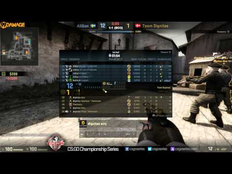 Dignitas vs. Aligon | CCS Kick Off Season | de_inferno Map 3