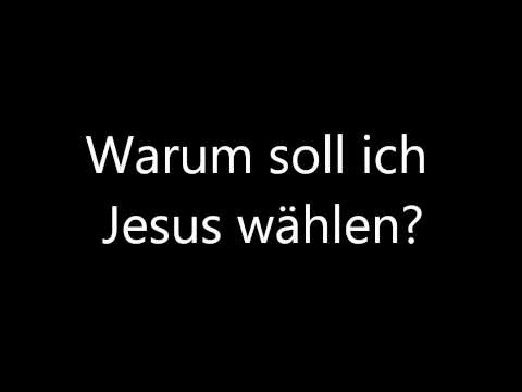 Warum soll ich Jesus wählen? - Erststimme für Jesus - Politik