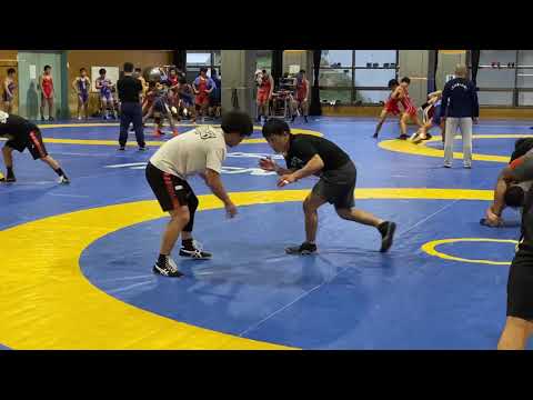 スパーリング「小川選手 VS 山口選手」