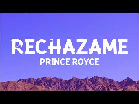 Prince Royce - Rechazame (Letra)