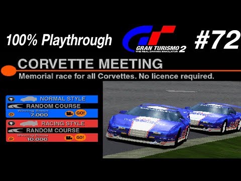 Gran Turismo 2 - #72 - Corvette Meeting
