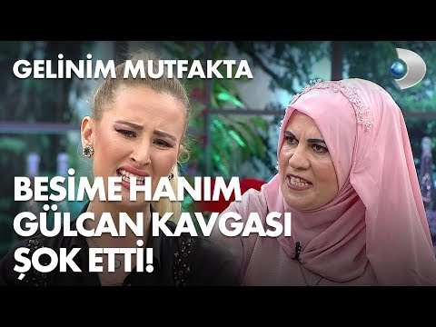 Besime Hanım ile Gülcan'ın kavgası şok etti! Gelinim Mutfakta 323. Bölüm