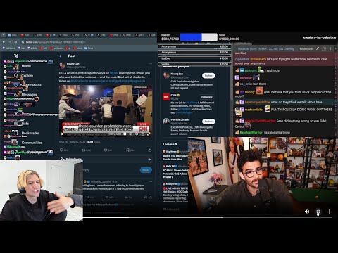 xQc reacts to Hasan on why Johnny Somali is racist against the Japanese