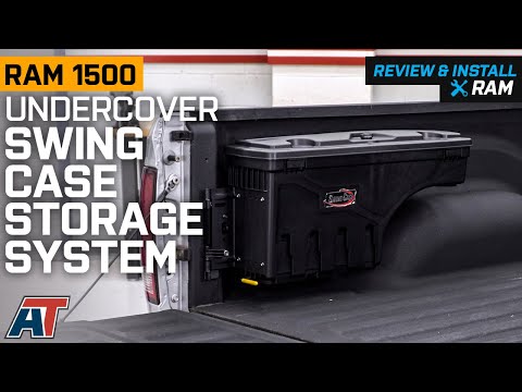 2002-2018 RAM 1500 UnderCover Swing Case Storage System; Driver Side Review & Install