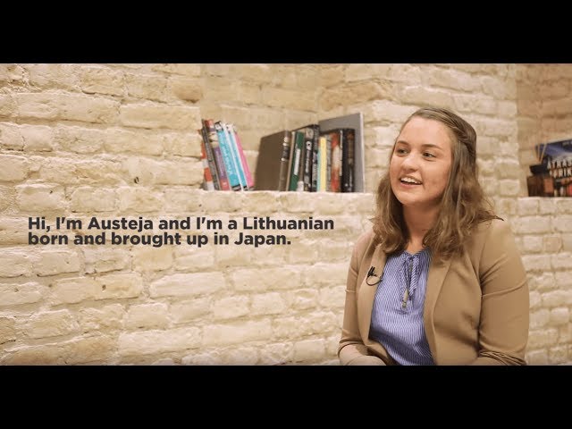 Video Pronunciation of Austėja in English