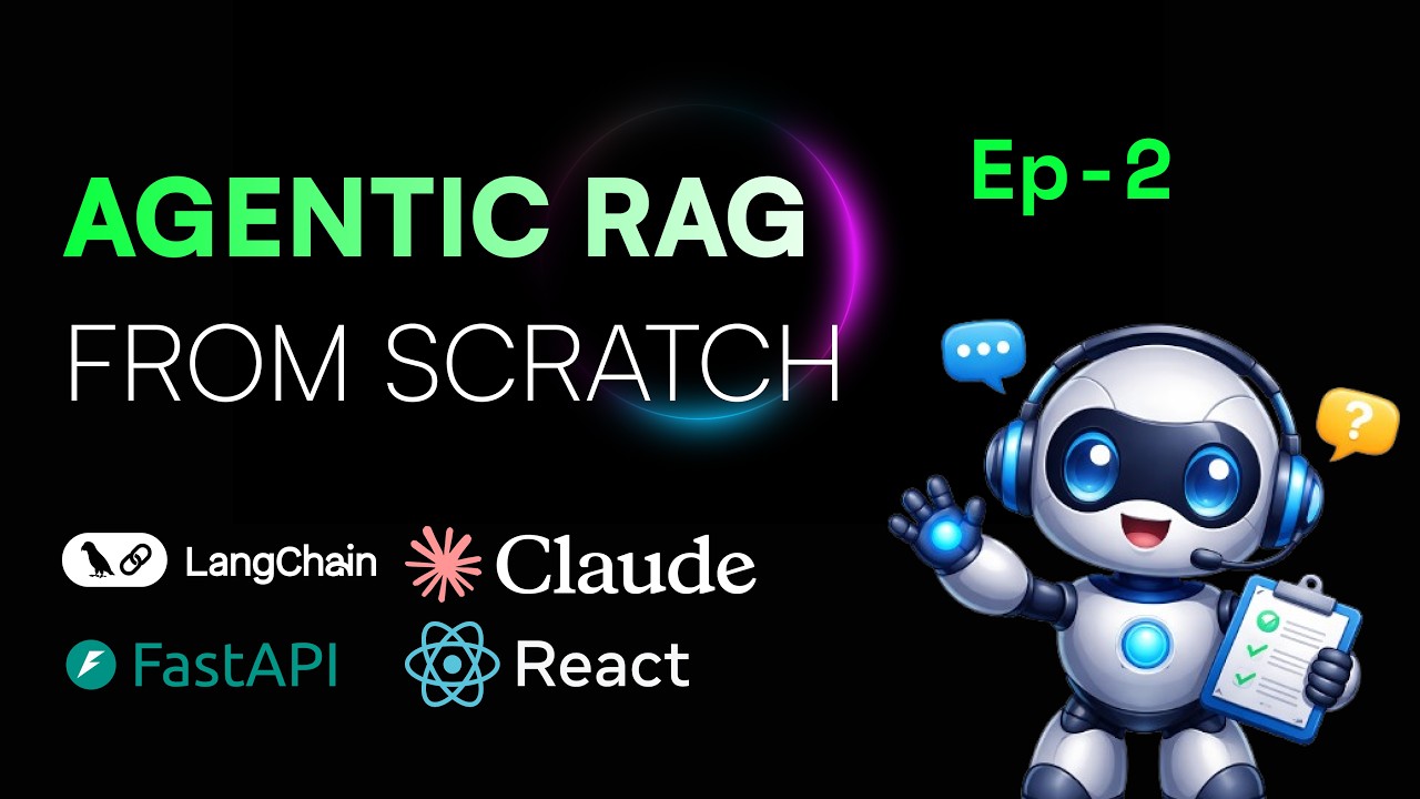 AGENTIC RAG FROM SCRATCH: Episode 2 - LLM call and Streaming (FastAPI + React + LangChain  + Claude)
