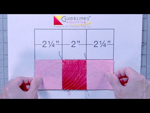 Watch video on Super Easy Seam Guide Setter by Guidelines4Quilting