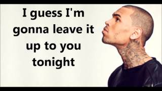 Chris Brown - I Can&#39;t Win Lyrics 2013 (ALBUM X)